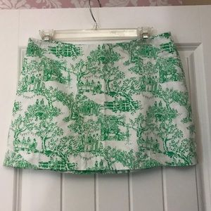 Lilly Pulitzer Spring Fever Toile Tate Skirt 4